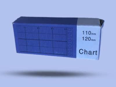 کاغذ گراف با چارت استاندارد مخصوص رکوردر شش و دوازده کاناله تنش زدایی